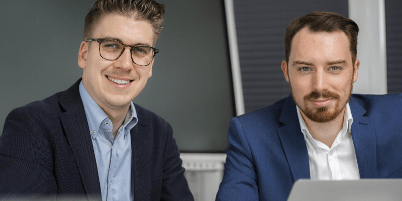 Christoph Elsner und Dominique Arndt